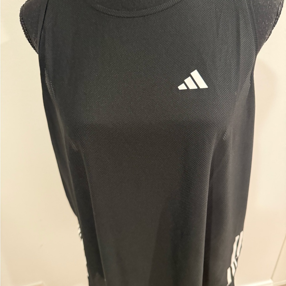 Adidas women’s Black Mesh Tank Top